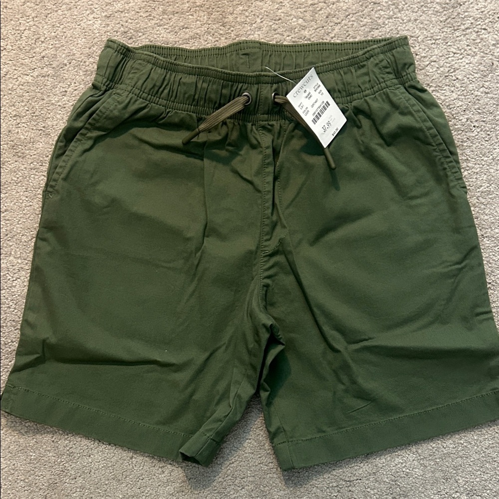 Crewcuts Olive Athletic Shorts
